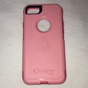 Pink otter box phone case